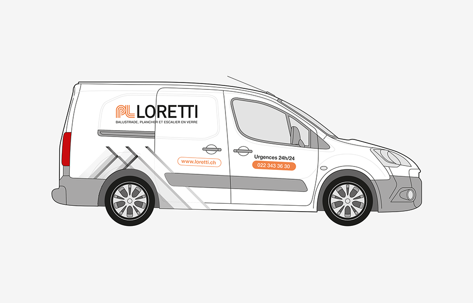 Diaporama montrant véhicules avec marquages de la marque 