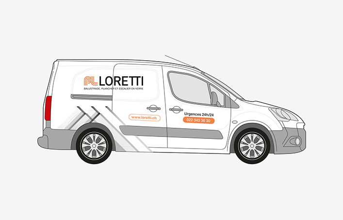 Diaporama montrant véhicules avec marquages de la marque 